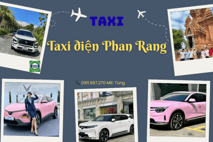 Taxi điện Phan Rang